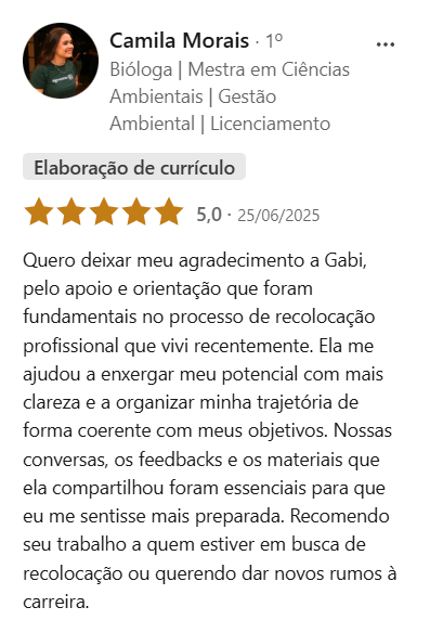 Feedback LinkedIn